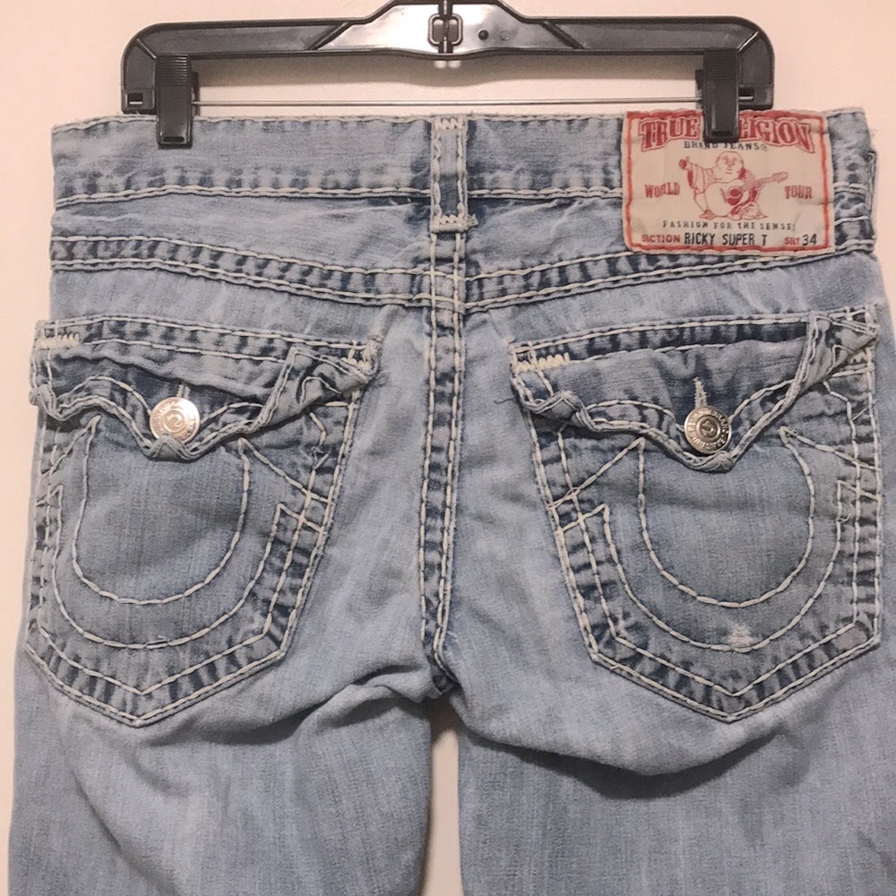 TRUE RELIGION RICKY SUPER T MADE IN USA - Picture 9 of 16